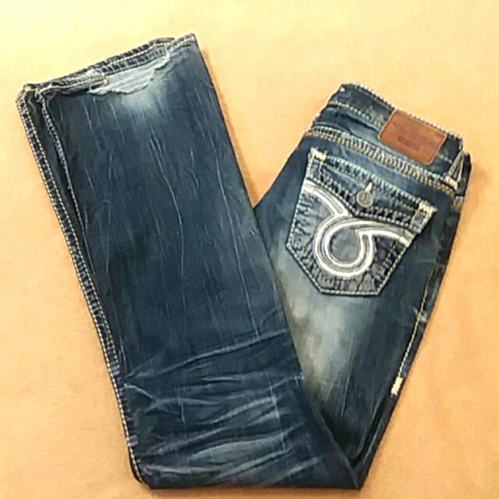 SALE! BIG STAR Boot Cut Detailed Jeans